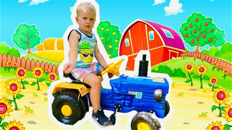 Dani S Tractor Adventures Berry Picking Fun Traktory Dla Dzieci