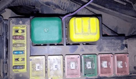 Fuses And Relays Mazda Bongo Sg