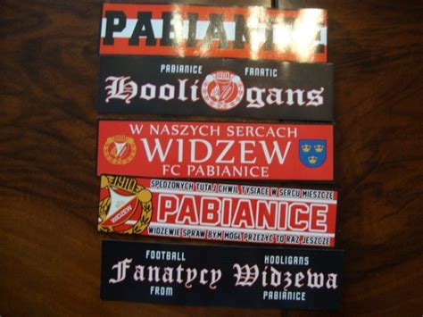 Vlepki Widzew D Pabianice D Ugie Krak W Licytacja Na Allegro