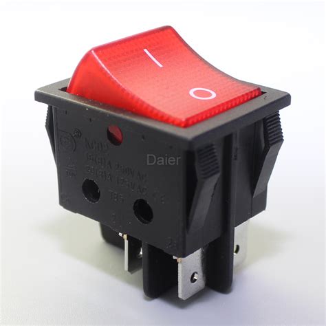 Kcd Lamp Pin Rocker Switch A Vac T E Pin Rocker Switch