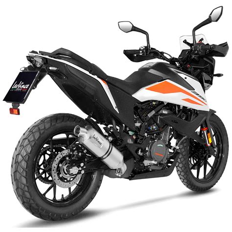 Leovince E Lv One Evo Slip On Exhaust Stainless For Ktm