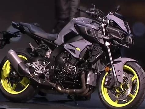 Conheça a nova supernaked Yamaha MT 10 de 1000cc Motorede