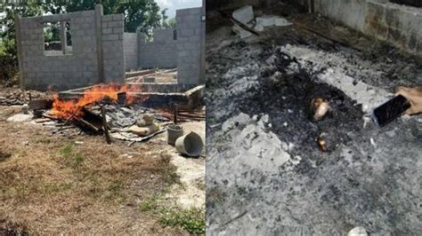 Burnt Remains Of Woman Found At Parika News Room Guyana