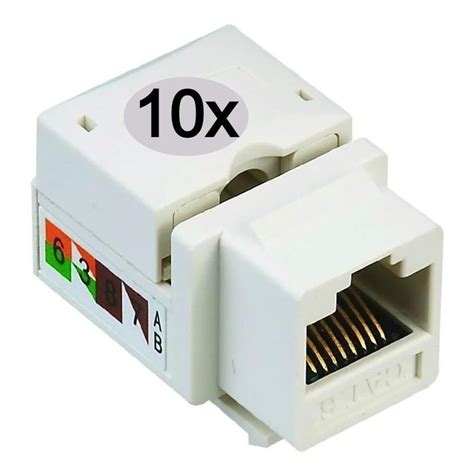 X Conector Keystone Cat E F Mea Rj Tomada