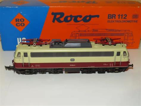 H0 ROCO 04138 S Electric Locomotive Br 112 504 6 DB Top Boxed 5529 72