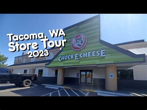 Chuck E Cheese Store Tour Tacoma WA December 2023 YouTube