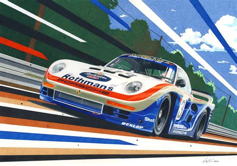 Porsche Miha Furlan Motosport Art