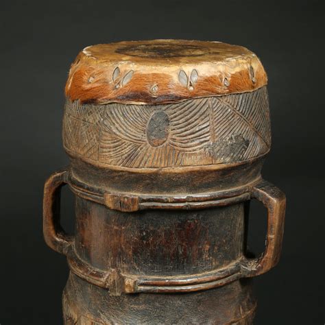 Drum, Chokwe People, Angola – San Francisco Tribal