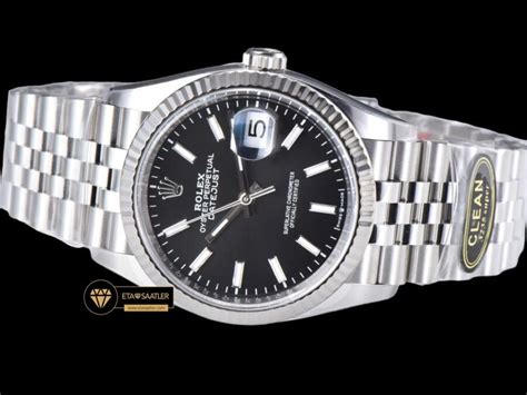 Rolex Datejust Clean Factory Siyah Kadran Mm Jubile Eta