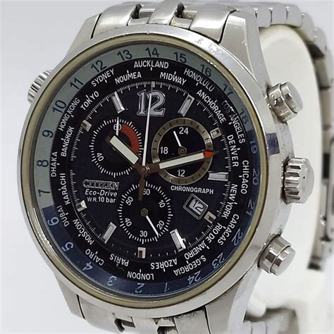 Citizen Eco Drive Chronograph H S Heren Heden