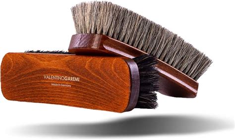 Valentino Garemi Shoe Polishing Brush Set Extra Large 8