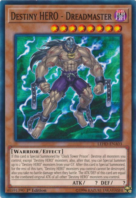 Destiny Hero Dreadmaster Yugipedia Yu Gi Oh Wiki