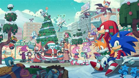 Safe Artist Deegeemin Official Art Amy Rose Sonic Barry