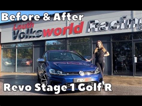 Revo Stage 1 VW Golf R Before After Review REACTIONS YouTube