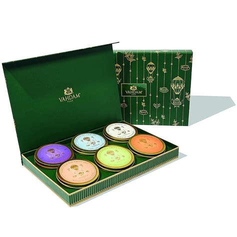 Buy Vahdam Green Tea Set Gift Box Teas Premium Tea Gift Set