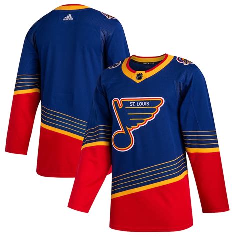 Men's St. Louis Blues adidas Blue Retro 2019/20 Authentic Jersey