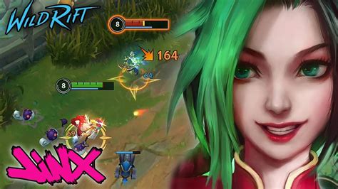 Wild Rift Duo Lane Jinx Vs Vayne Full Gameplay Build Runes