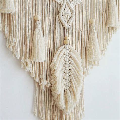 Praktische Nordic Bohemian Macrame Muur Opknoping Grandado