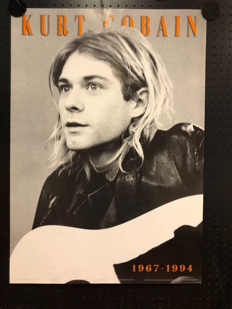 Nirvana Nevermind Kurt Cobain 1967 1994 Kurt D Cobain 4x Poster