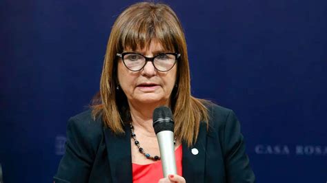 En medio del conflicto Bullrich lanzó una desafortunada frase En