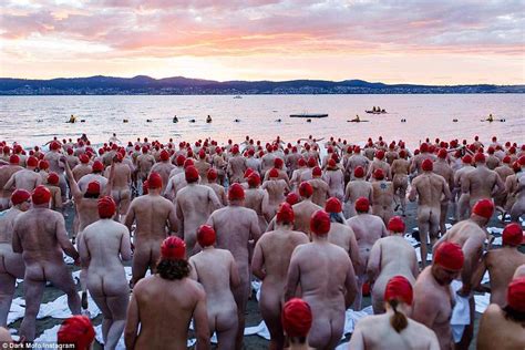 Dark Mofo Nude Swimmers Take Plunge For Annual Winter Solstice Dip