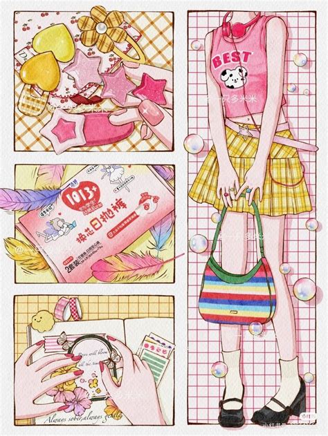 Pin By Wincy Liu On Ip Whimsical Art Journal Comic Style Art