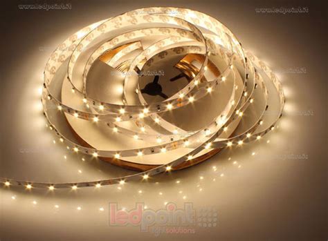 Ledpoint S R L LED Strip 5m Warm White 2900 3100K 60leds M 3528 24V