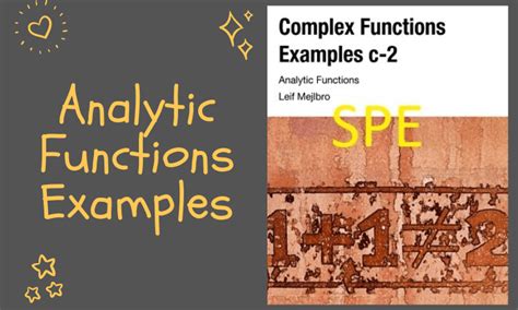 Complex Functions Examples Collection