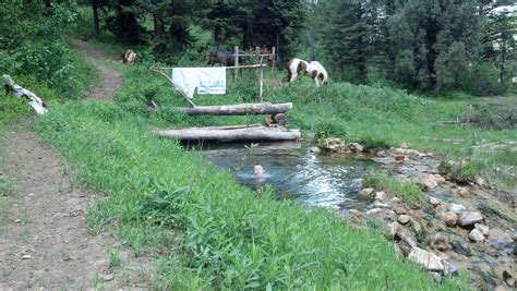 Bear Creek Hot Springs Trail In Idaho