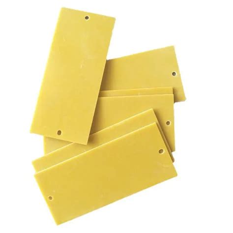 Electrical Material 3240 Fr4 Fabric Epoxy Resin Sheet Yellow Insulation