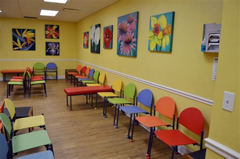 Pediatric Office Affordable And Colorful Waiting Room Chairs Tables And Toys