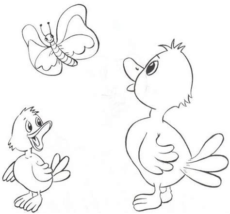 Dibujos Para Colorear Dibujos Para Colorear El Patito Feo