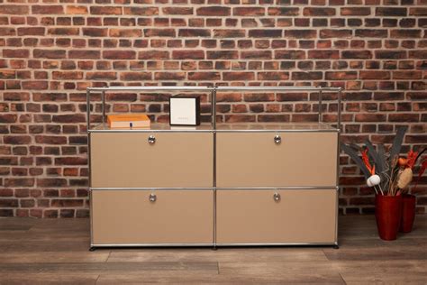 USM Haller Sideboard Beige Schubladen Klappen