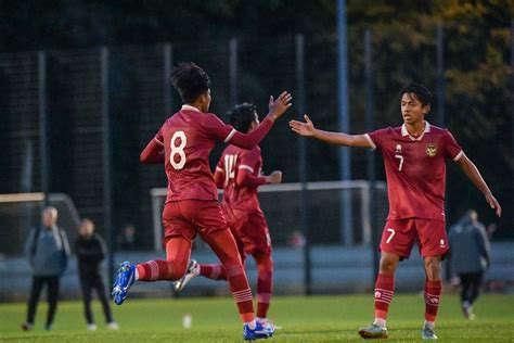 Rekap Hasil Uji Coba Timnas Indonesia U Di Jerman Menang