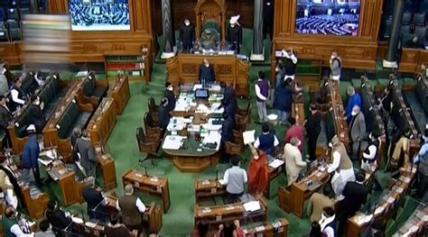 Narendra Modi Lok Sabha Adjourned Till 2 Pm Amid Opposition Ruckus