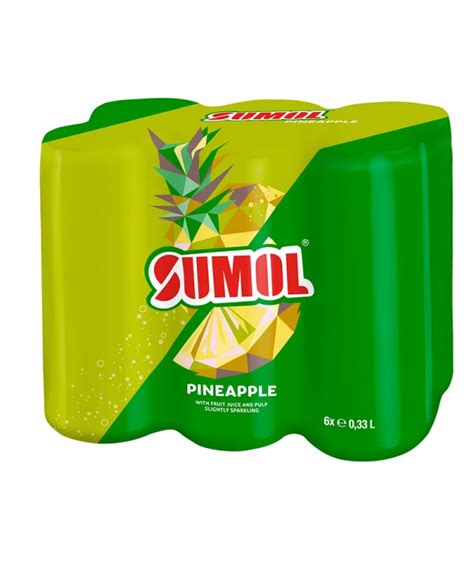 ⇒ Sumol Pineapple X6 Cans Sumol Lata Ananas • Europafoodxb • Buy Food