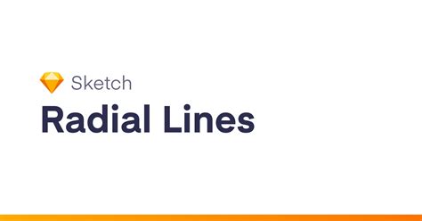 Radial Lines Sketch Plugin | Sketch Elements