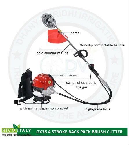 35cc 4 Stroke Back Pack Brush Cutter Ri 430a At Rs 14500 In Jaipur Id 24486556373