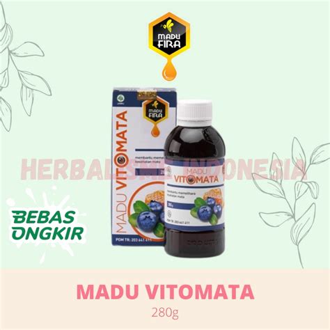 Jual Madu Vitomata Herbal Original Obat Mata Minus Glukoma