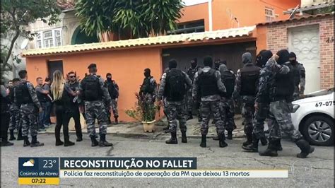 Vídeo Policia Faz Reconstituição De Operação Que Deixou 13 Mortos No