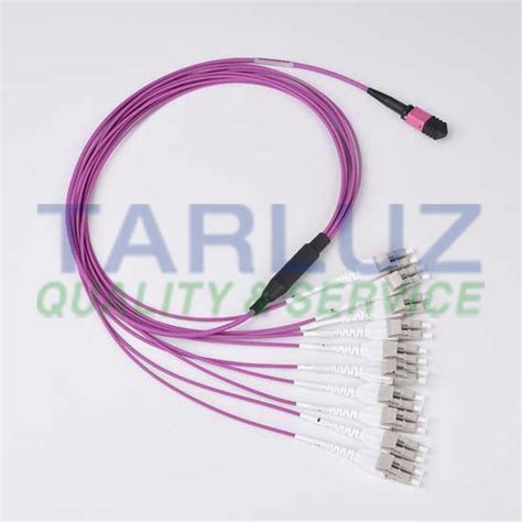 Mtp Mpo 12 Duplex Lc Fiber Optic Harness Breakout Fanout Cable Tarluz Fiber Optic Suppliers