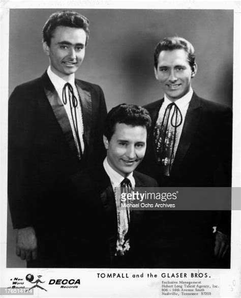 Country Singers Tompall And The Glaser Brothers Pose For A Decca News