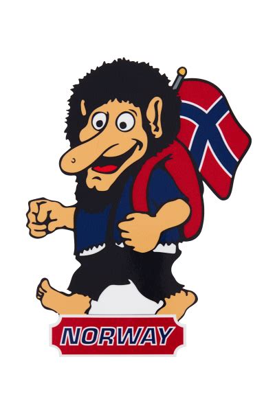 Sticker Troll Norway Diverse Stickers Stickers Gadgets Sn