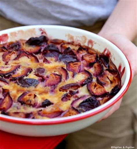 Clafoutis aux quetsches un dessert frais et léger Recipe