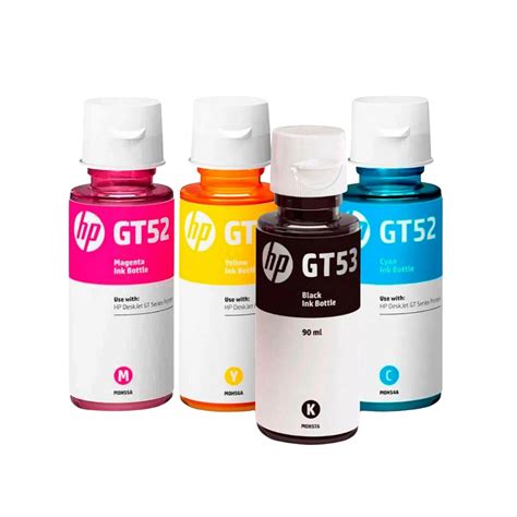 Pack De Botellas De Tintas Originales Hp Gt Gt Tala Pc