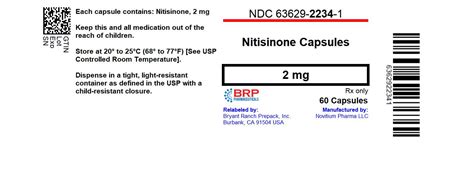 Nitisinone (Bryant Ranch Prepack): FDA Package Insert