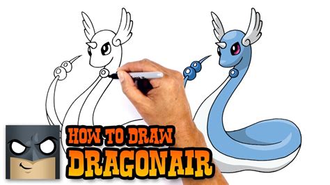 How To Draw Pokemon Dragonair Youtube