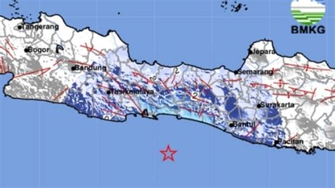 Pusat Gempa Hari Ini April Di Laut Km Tenggara Cilacap