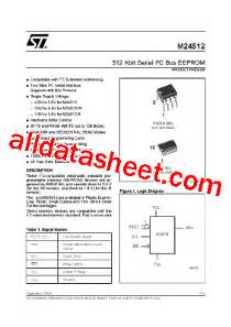 M Datasheet Pdf Stmicroelectronics