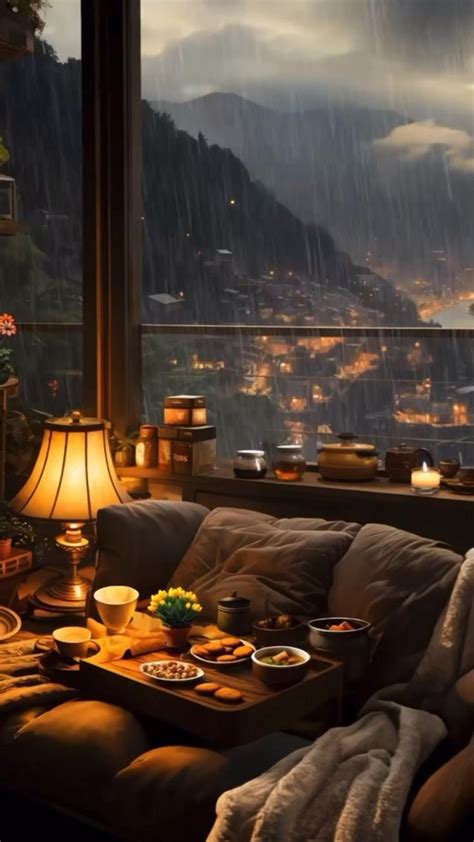 🌧️ Rainy Day ♥️ Cozy Rainy Day Rainy Day Photography Winter Scenes